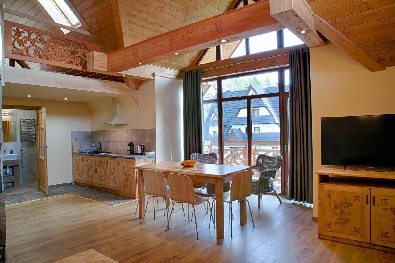 Tatrzanskie Echo Domki Regionalne Z Dwoma Lazienkami, Placem Zabaw I Przepieknym Widokiem Na Tatry Villa ซาโกปาเน ภายนอก รูปภาพ