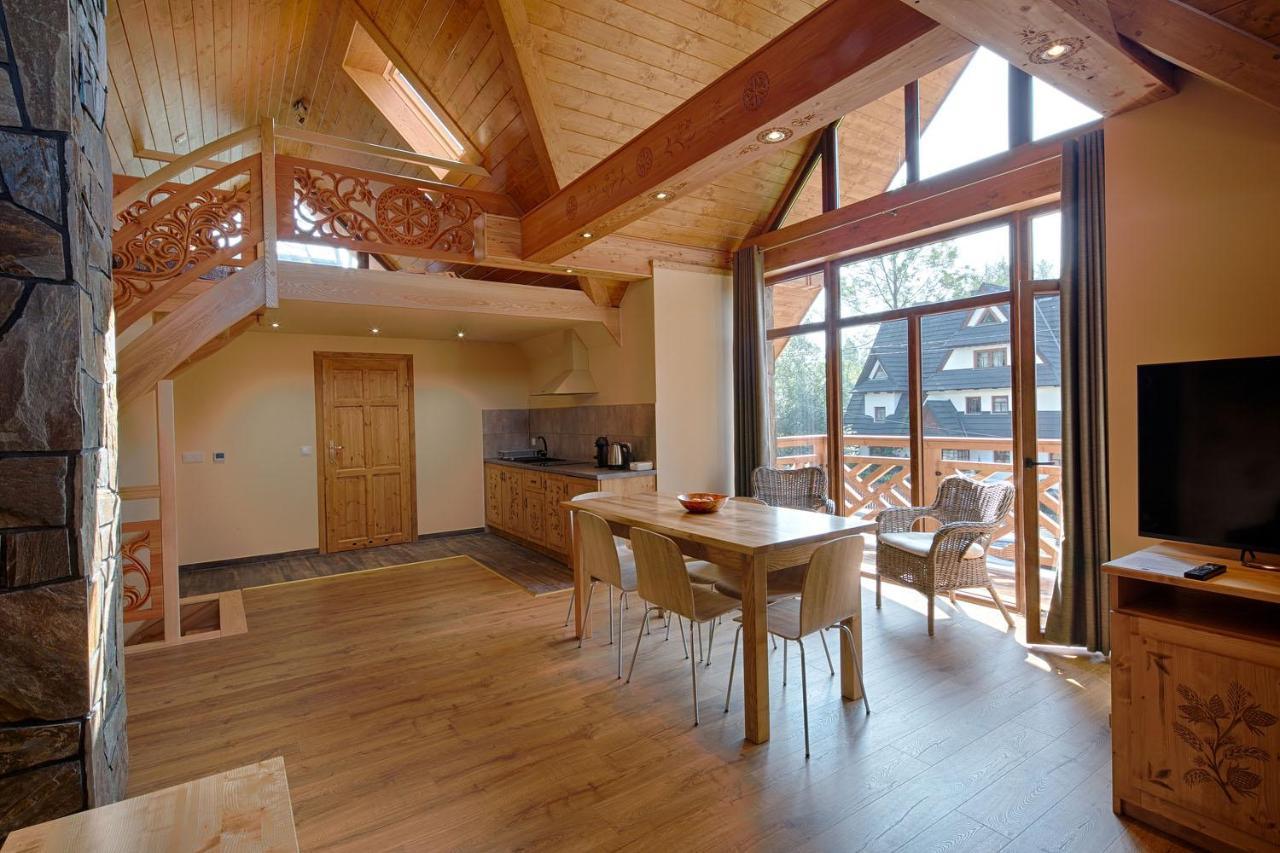 Tatrzanskie Echo Domki Regionalne Z Dwoma Lazienkami, Placem Zabaw I Przepieknym Widokiem Na Tatry Villa ซาโกปาเน ภายนอก รูปภาพ