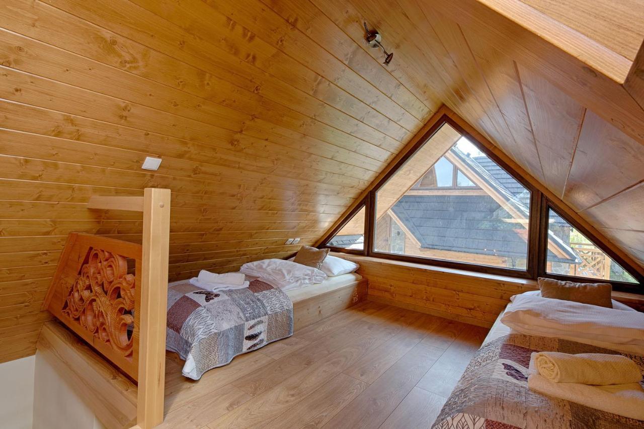 Tatrzanskie Echo Domki Regionalne Z Dwoma Lazienkami, Placem Zabaw I Przepieknym Widokiem Na Tatry Villa ซาโกปาเน ภายนอก รูปภาพ