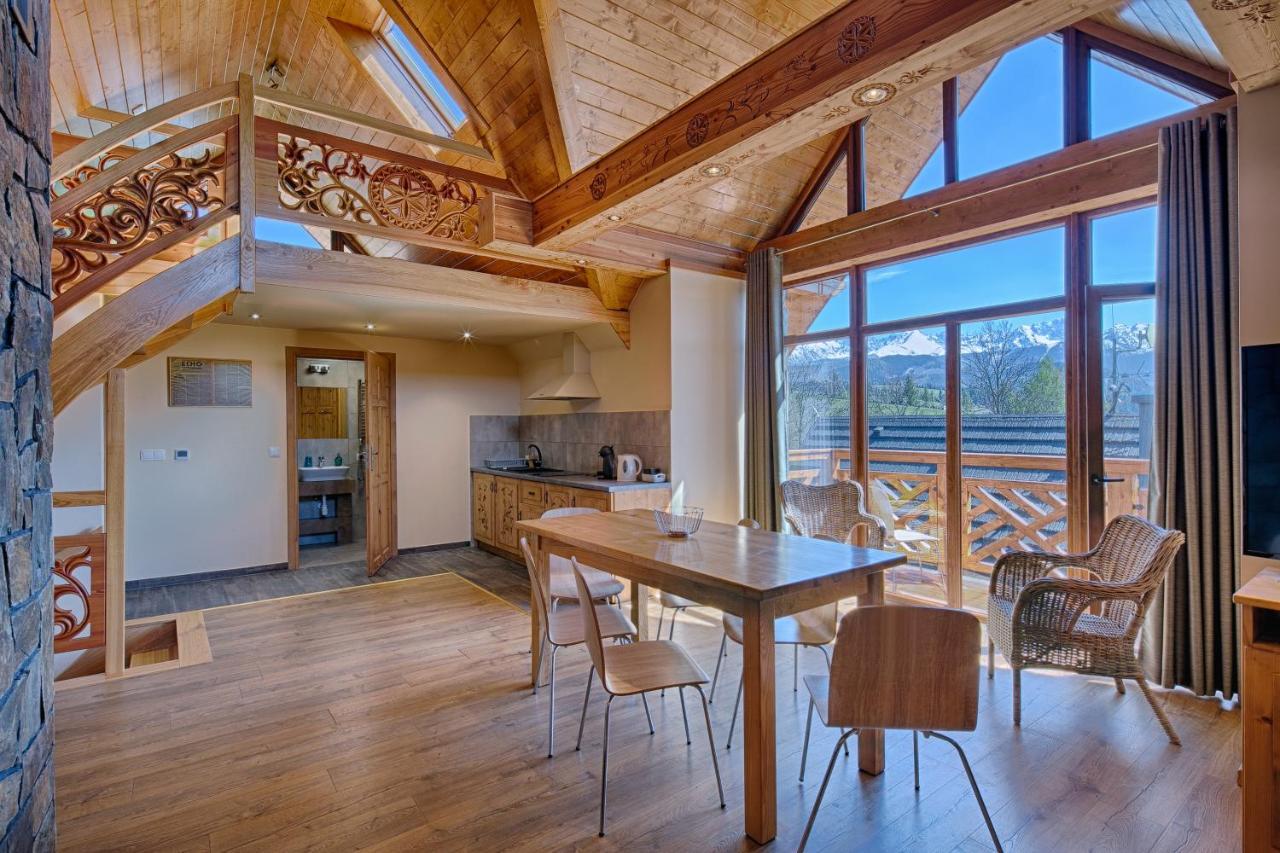 Tatrzanskie Echo Domki Regionalne Z Dwoma Lazienkami, Placem Zabaw I Przepieknym Widokiem Na Tatry Villa ซาโกปาเน ภายนอก รูปภาพ